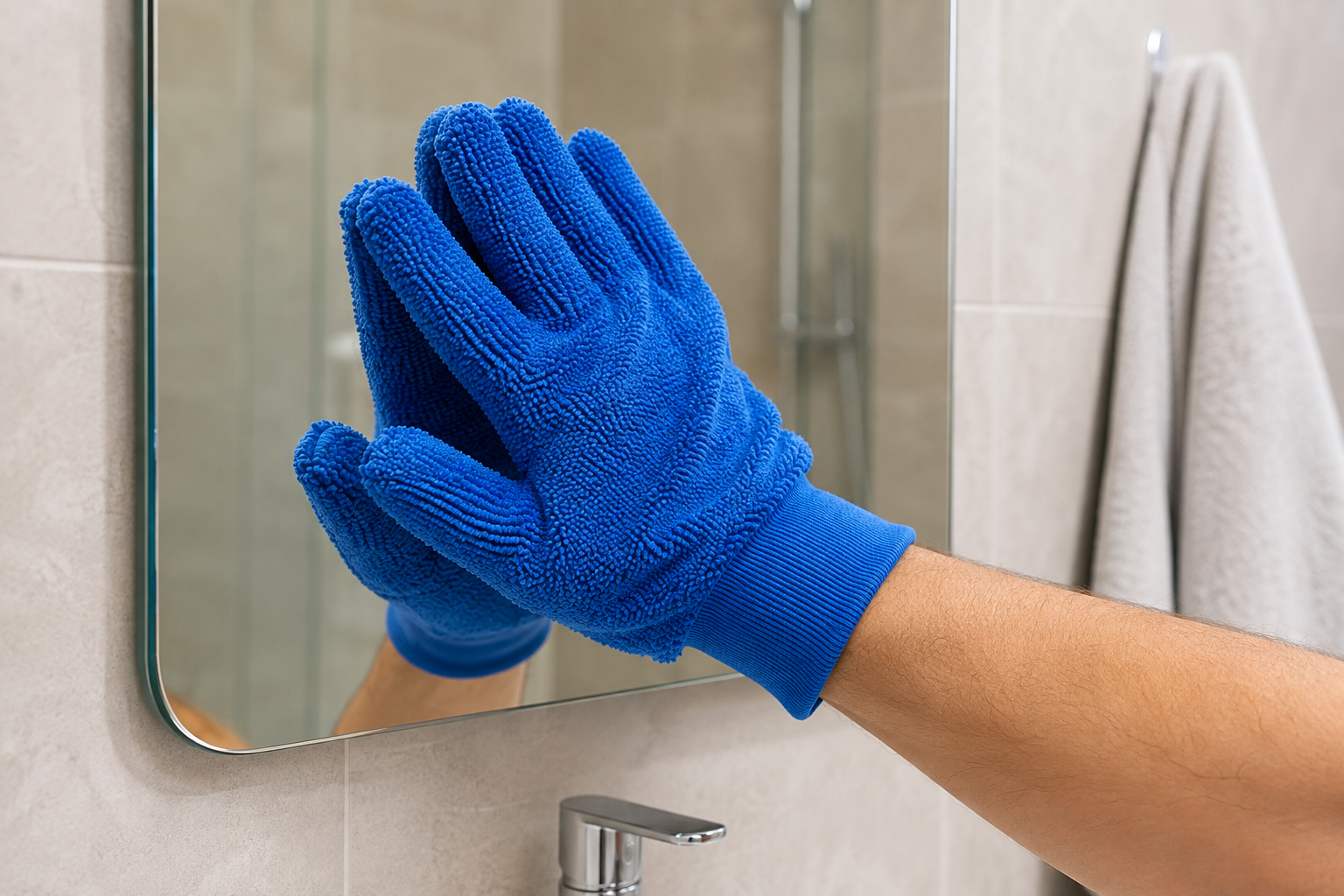 MicroGlove™ – Gants Microfibre Nettoyage Sans Produit