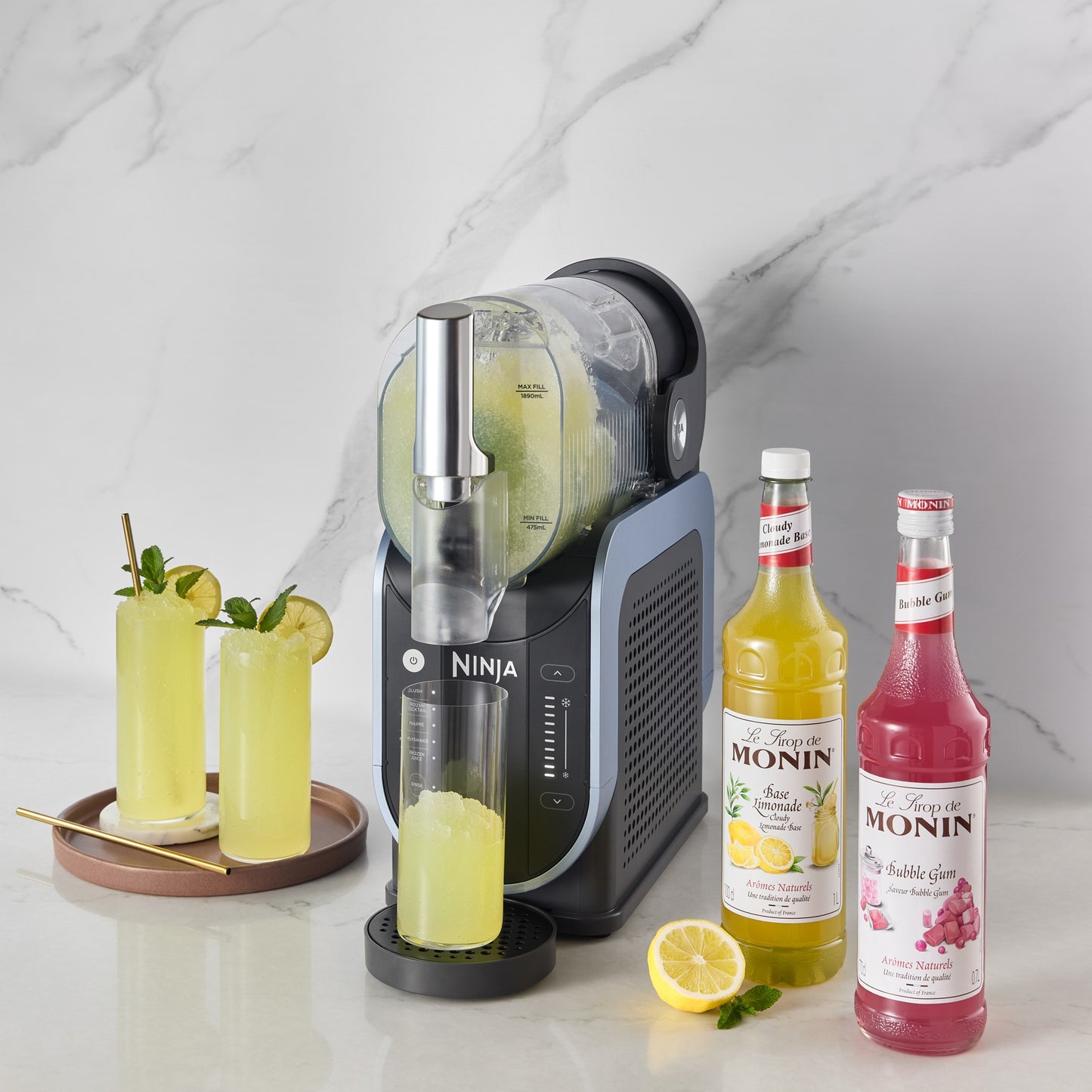 Limonade glacée maison