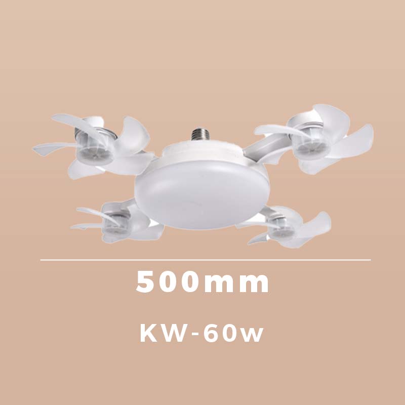 AeroLume™ – Ventilateur de Plafond LED à Pales Pliables