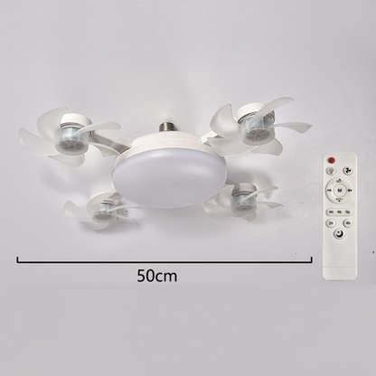 AeroLume™ – Ventilateur de Plafond LED à Pales Pliables