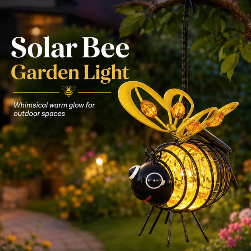 BeeLight™ – Lanterne Abeille Solaire Suspendue