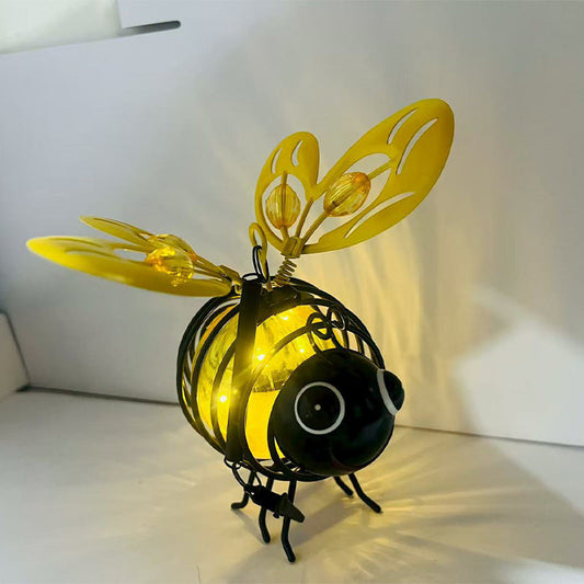 BeeLight™ – Lanterne Abeille Solaire Suspendue