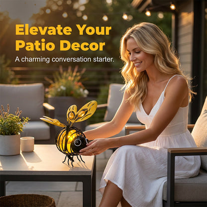 BeeLight™ – Lanterne Abeille Solaire Suspendue