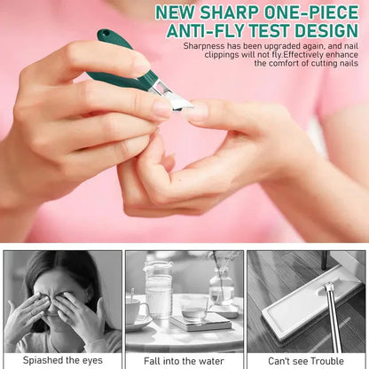 PrécisionGrip™ – Coupe-Ongles Pro à Large Ouverture