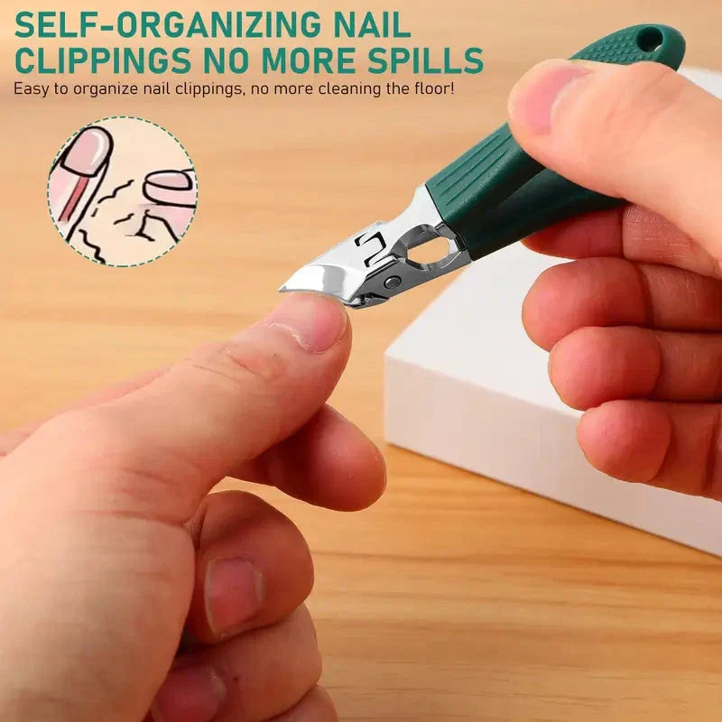 PrécisionGrip™ – Coupe-Ongles Pro à Large Ouverture