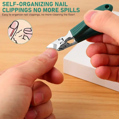 PrécisionGrip™ – Coupe-Ongles Pro à Large Ouverture