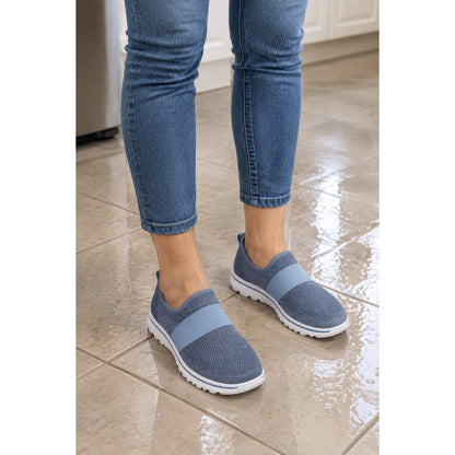 situation — SafeStep™ – Chaussures Slip-On Antidérapantes & Respirantes Femme