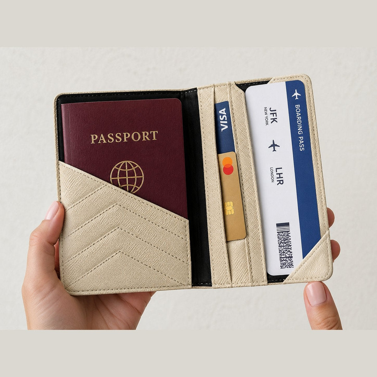 packshot — SafePass™ – Portefeuille Passeport Anti-RFID