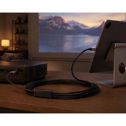 situation — Câble USB-C vers HDMI 4K@60Hz avec Charge PD 100W