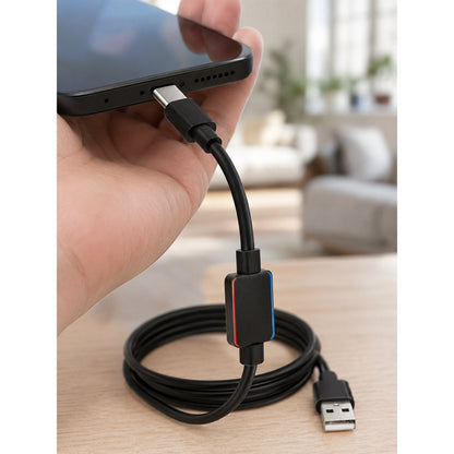 situation — Câble USB-C vers HDMI 4K@60Hz avec Charge PD 100W