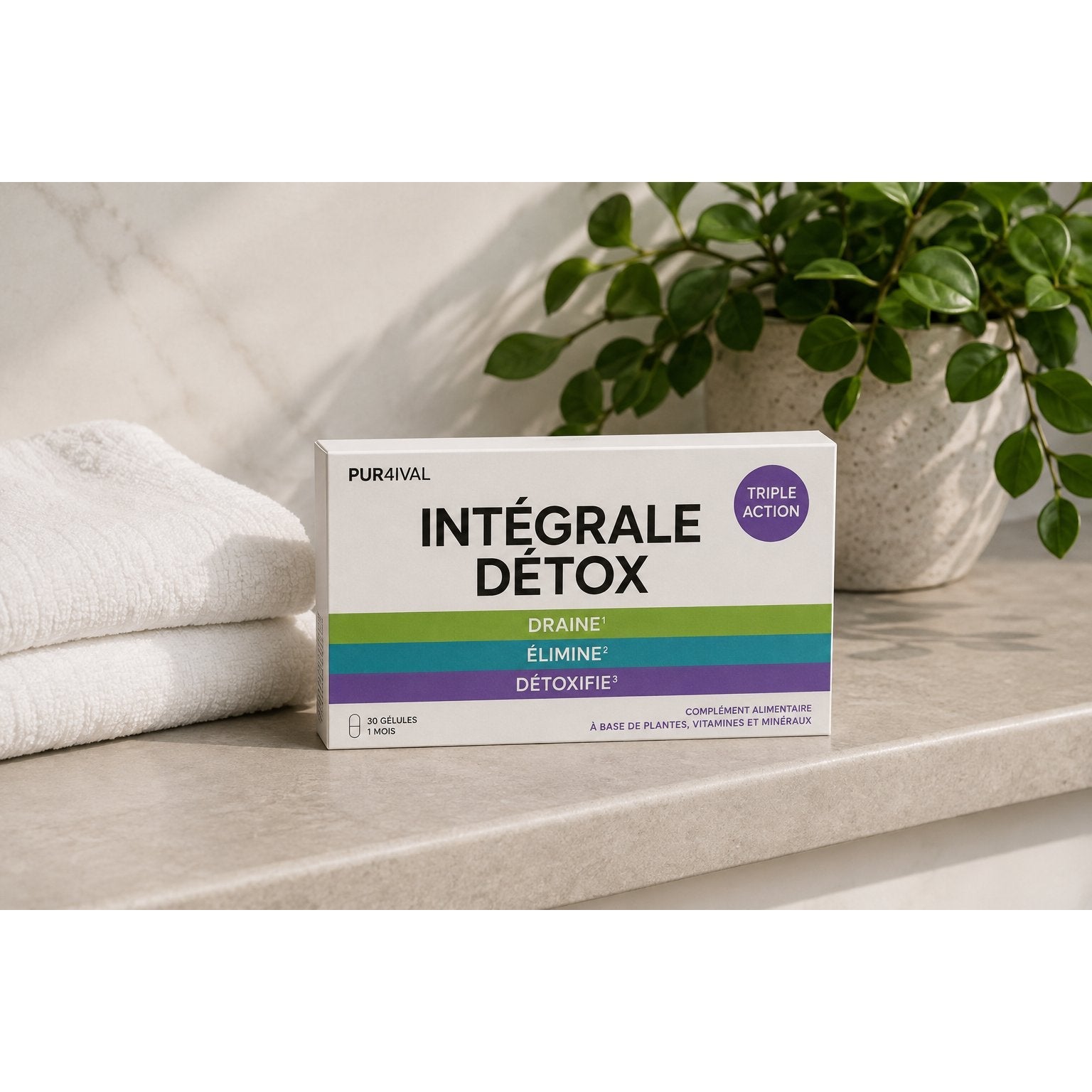 situation — DrainPur – Cure Détox Intense 30 Jours