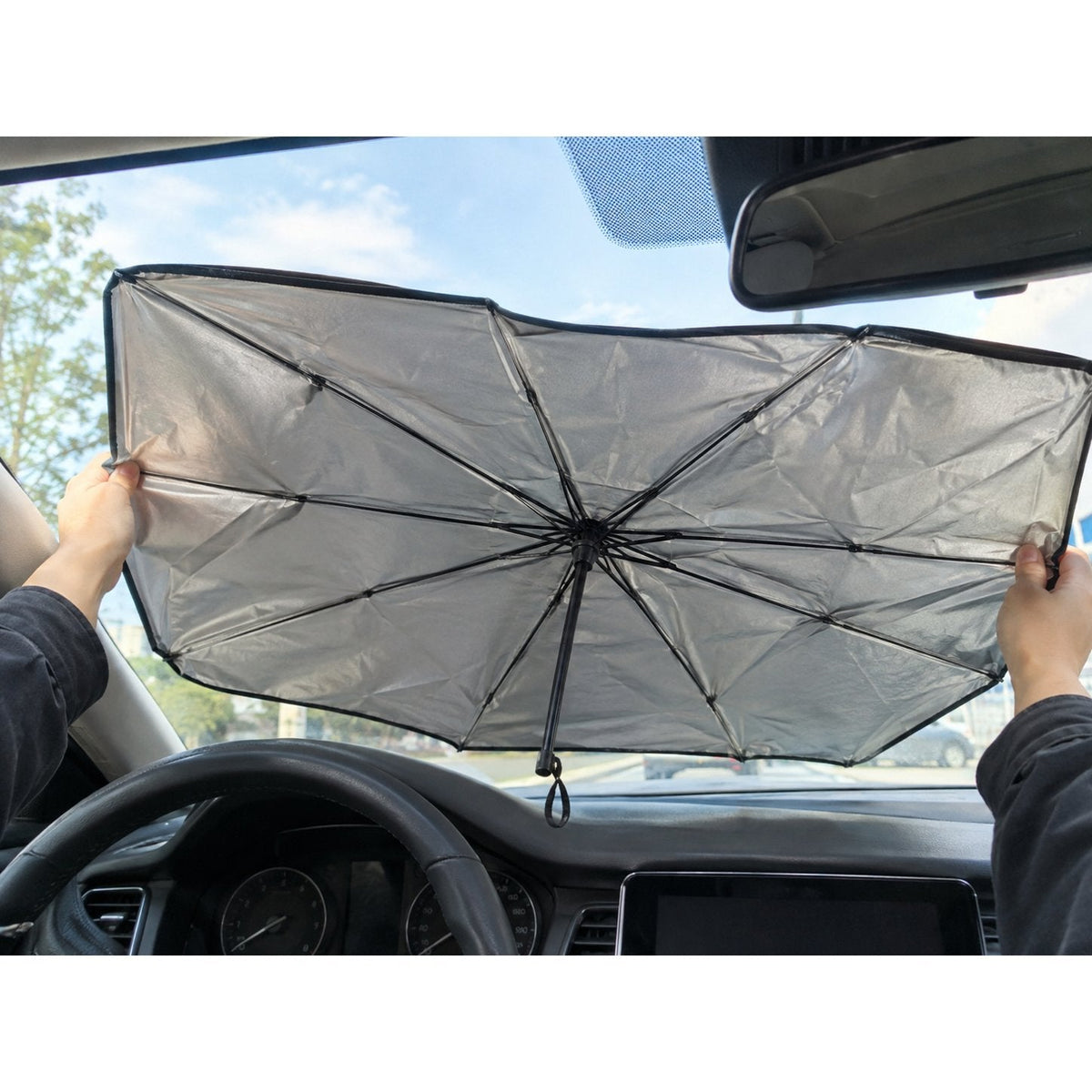 situation — Parasol Pare-Brise Pliant Anti-UV