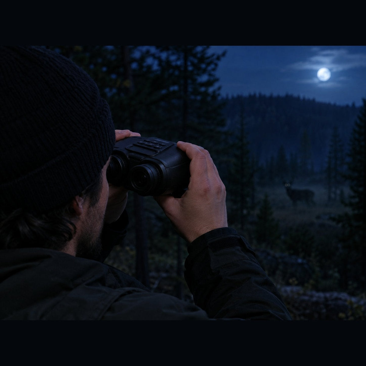 situation — Jumelles Vision Nocturne 4K NoctaScope™