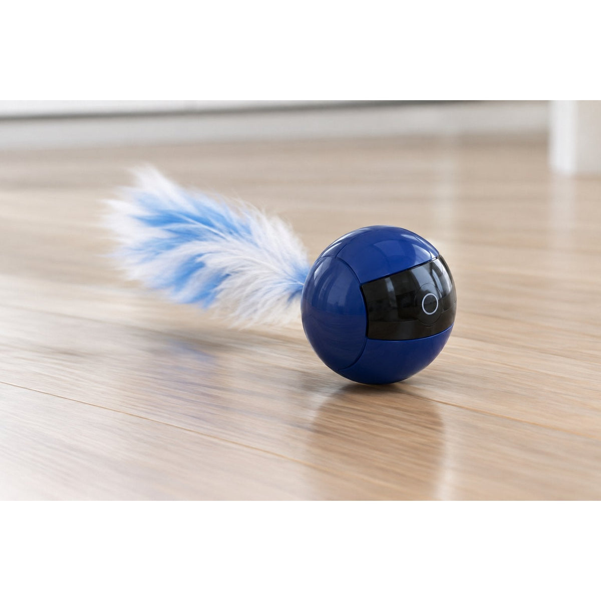 situation — PlumoChase™ – Balle Roulante Interactive pour Chat, Queue Plumeau Amovible
