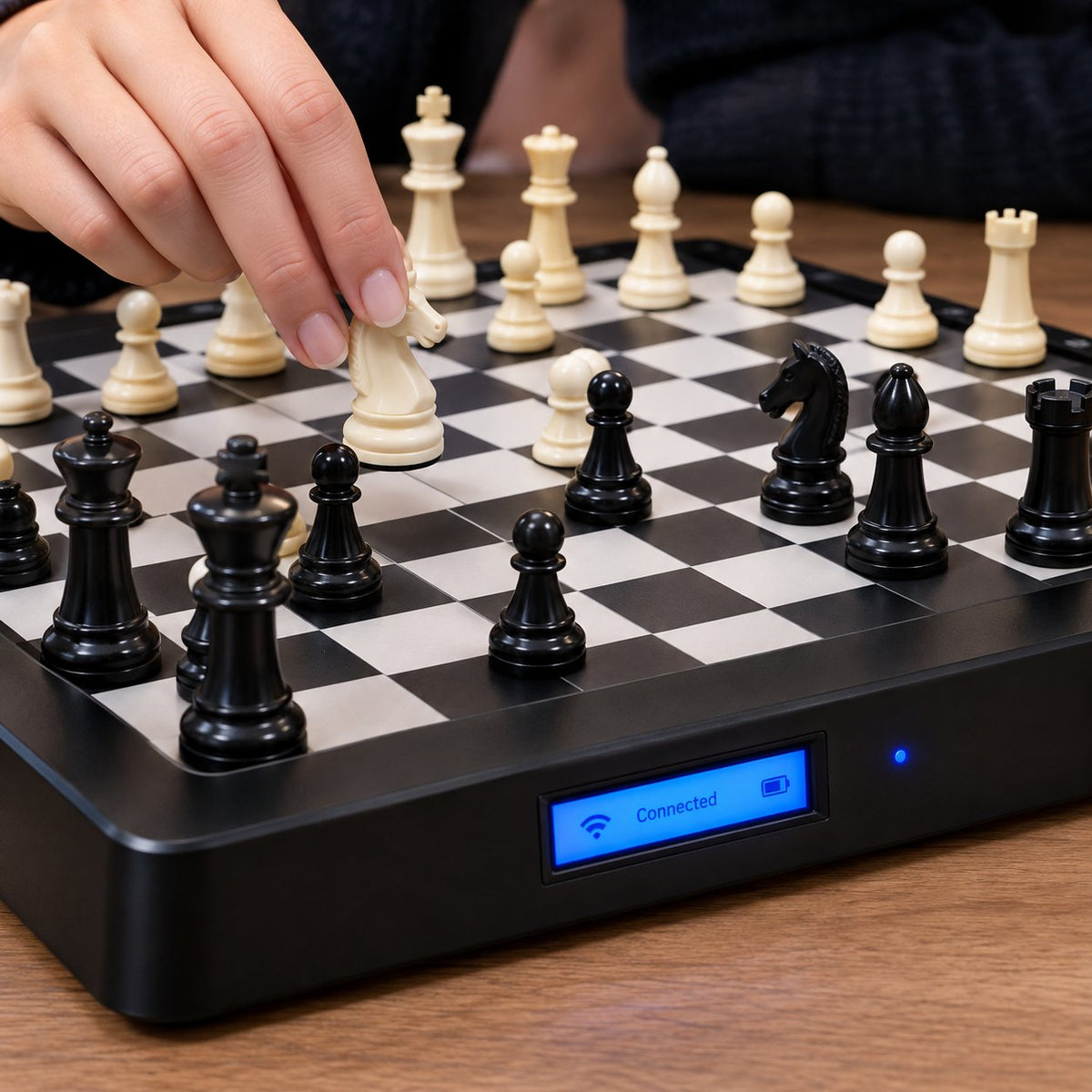 situation — Échiquier Intelligent ChessLume™ — Plateau Connecté & Pièces Premium