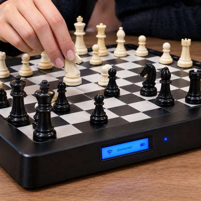 situation — Échiquier Intelligent ChessLume™ — Plateau Connecté & Pièces Premium