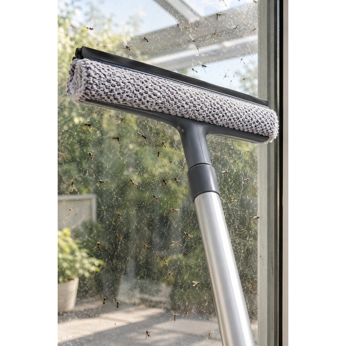 situation — Vitréo™ – Raclette Lave-Vitres Télescopique Double Face 120 cm