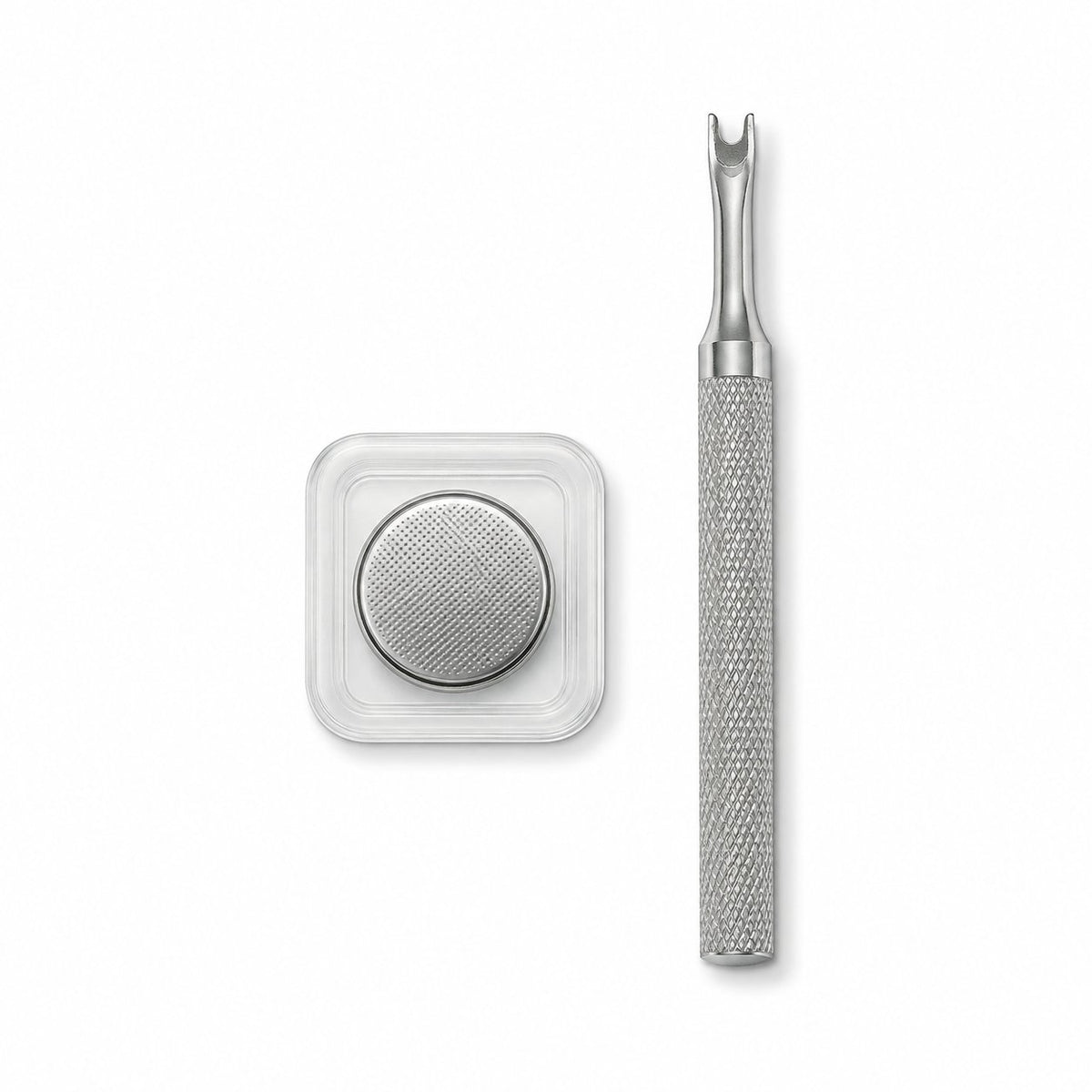packshot — Kit Entretien Montre (pile CR2032 + outil d'ouverture)