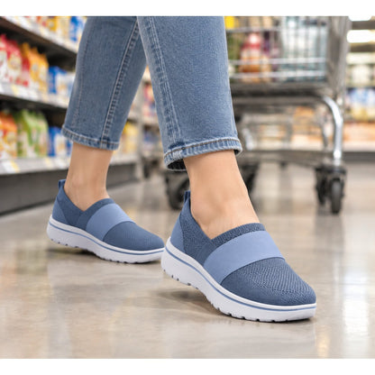 situation — SafeStep™ – Chaussures Slip-On Antidérapantes & Respirantes Femme