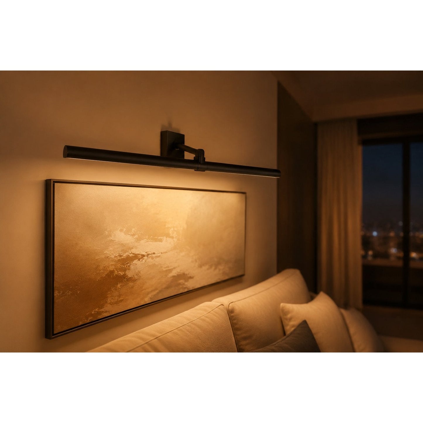 situation — LumiCadre™ – L'applique sans fil qui sublime vos tableaux