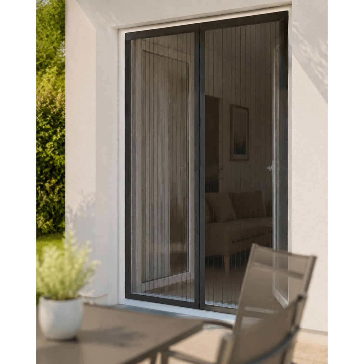 situation — NetGardien™ – Moustiquaire Magnétique pour Porte