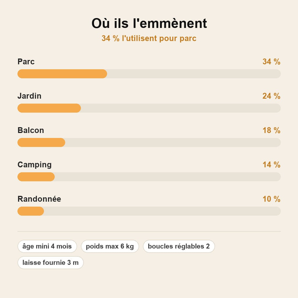FelinGo™ – Harnais Anti-Fugue pour Chat avec Laisse