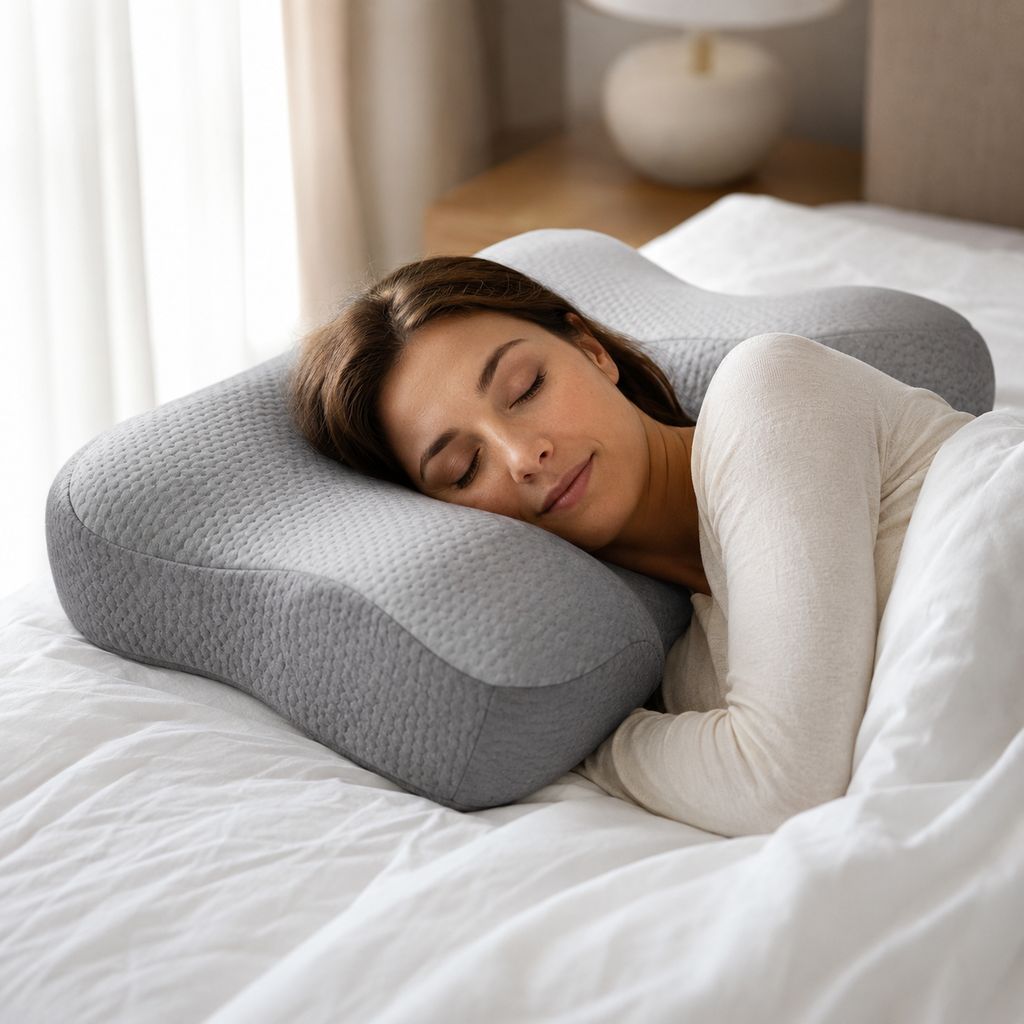 CerviRest™ – Oreiller Cervical à Mémoire de Forme