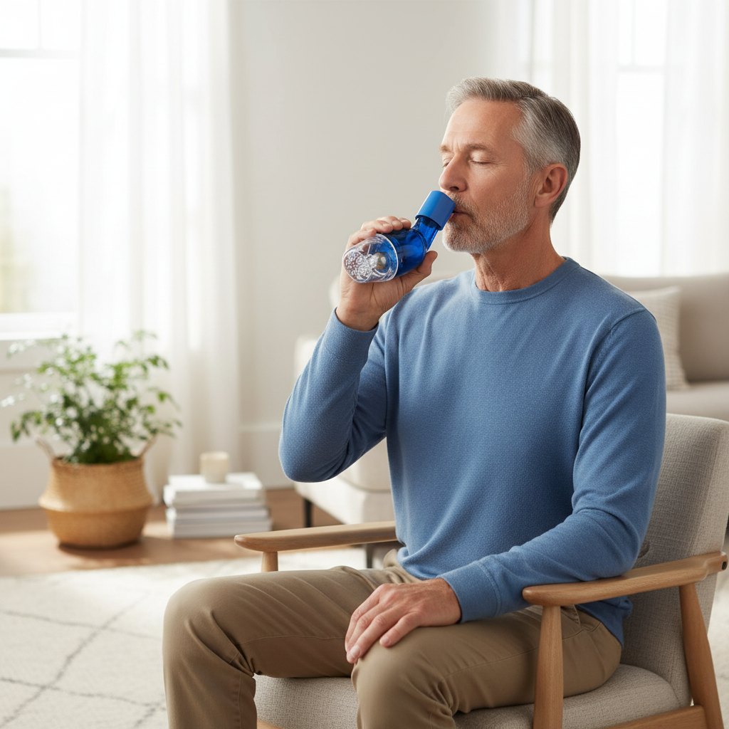 PulmoFlow™ – Appareil de Nettoyage Pulmonaire & Expansion