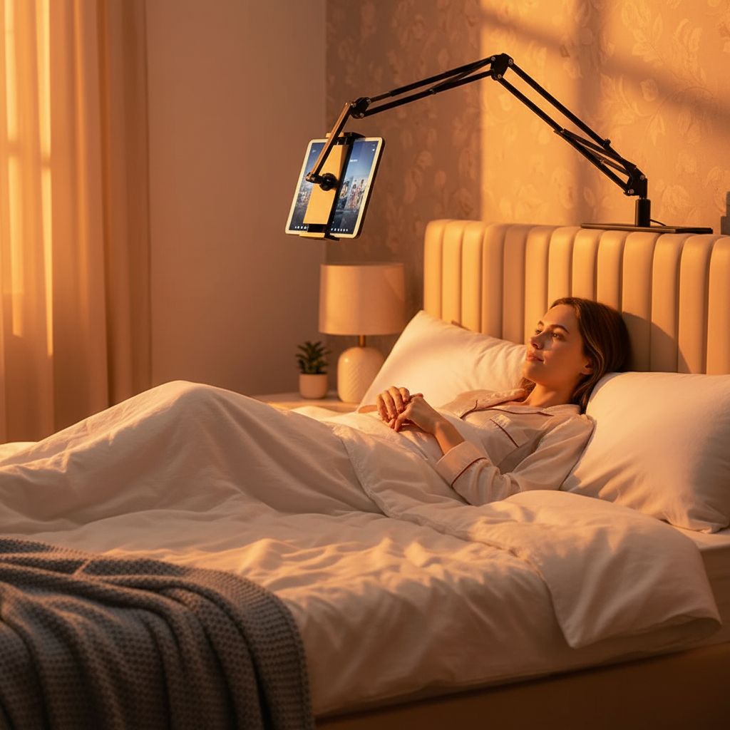 FlexArm™ – Support Articulé Magnétique pour Tablette & Téléphone