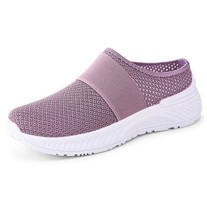 couleur Violet — SafeStep™ – Chaussures Slip-On Antidérapantes & Respirantes Femme
